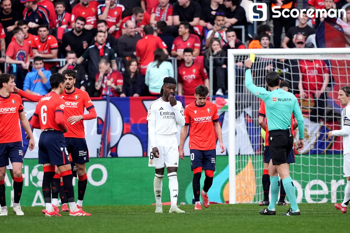 레알 마드리드, 오사수나와 1-1 무승부....